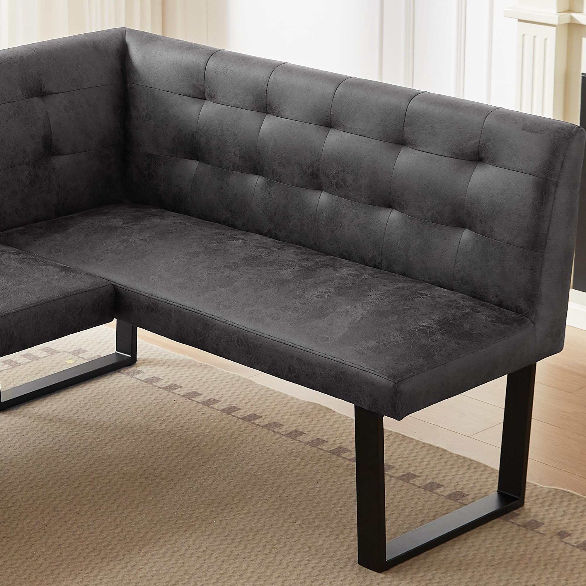 Corner Dining Table Set with Bench