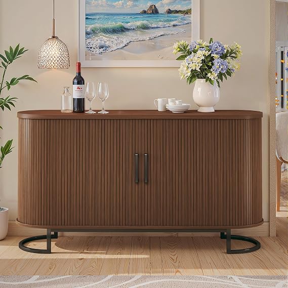 Fluted Tambour Sideboard