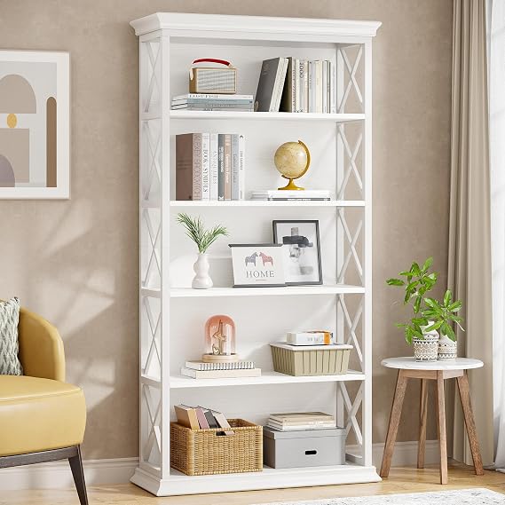5-Shelf Industrial Bookcase