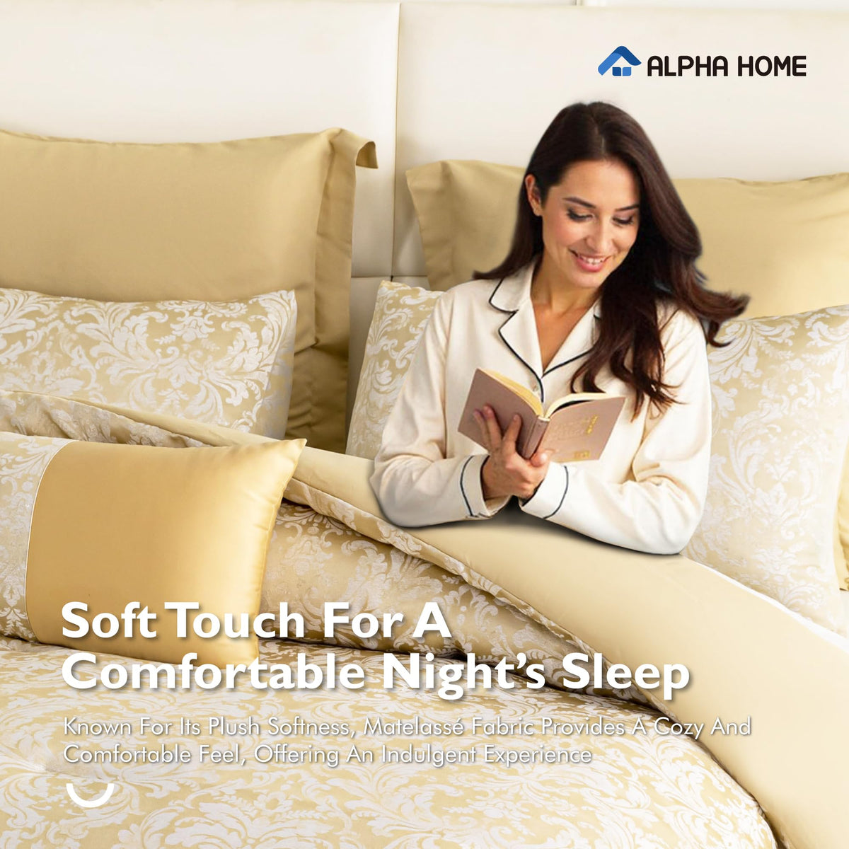 King Jacquard Comforter Set