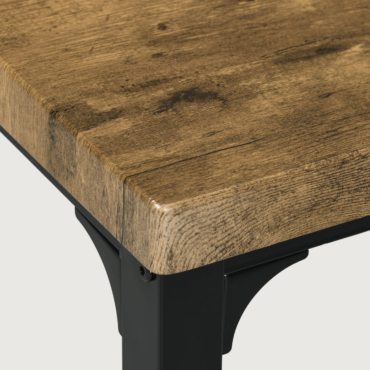 3-Piece Rustic Dining Set for 2