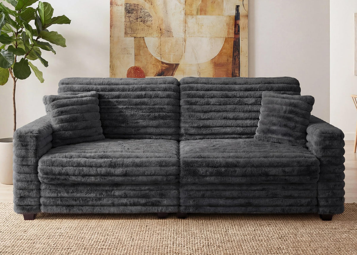 Corduroy Loveseat Sofa