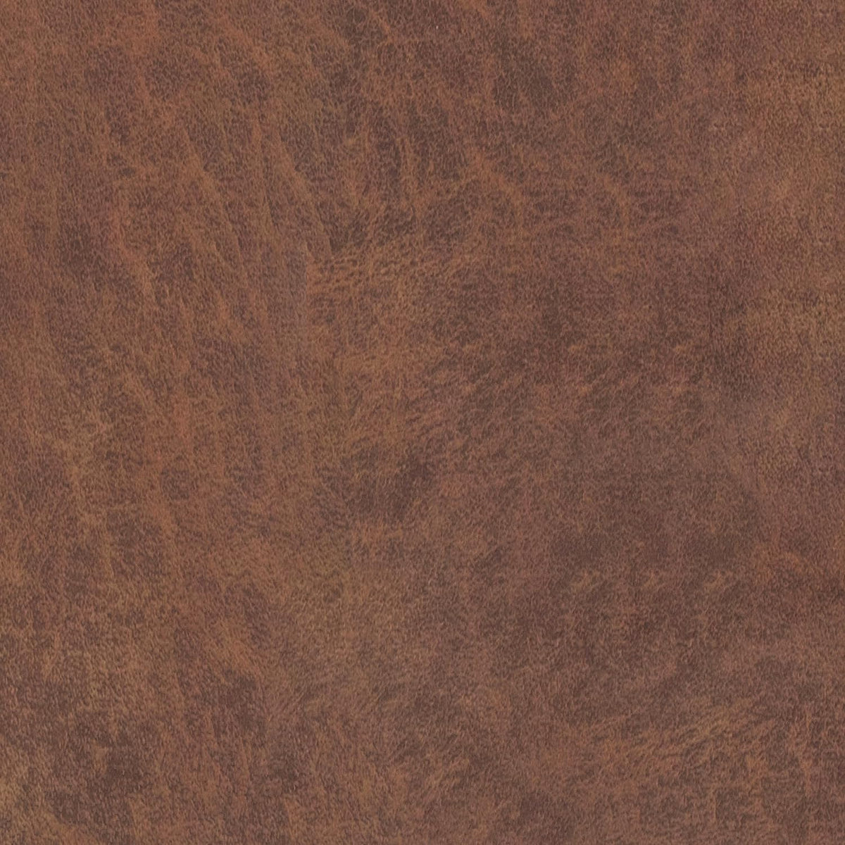SIMPLIHOME Owen 36" Wide Vegan Leather Ottoman in Distressed Saddle Brown