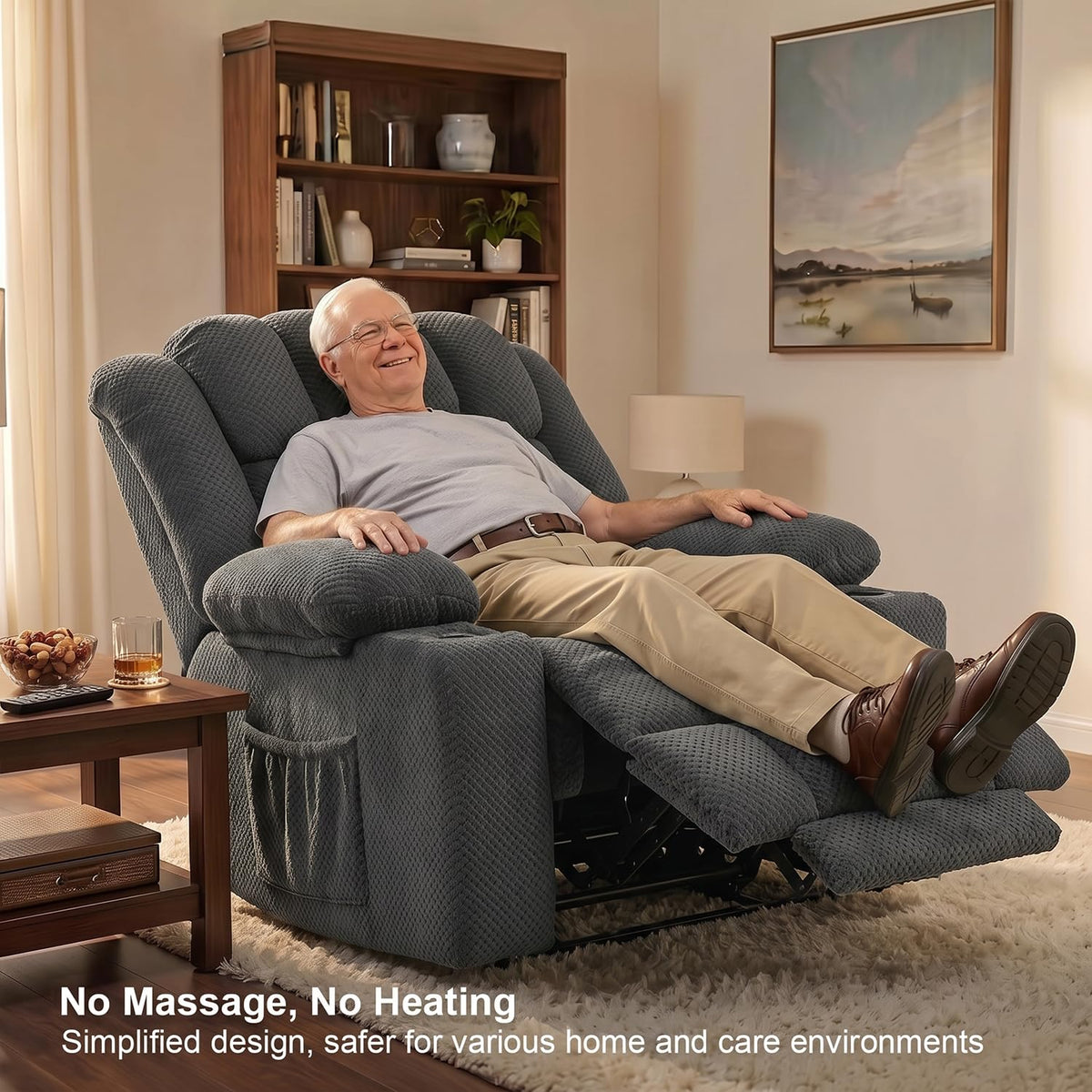 Wide Power Lift Recliner