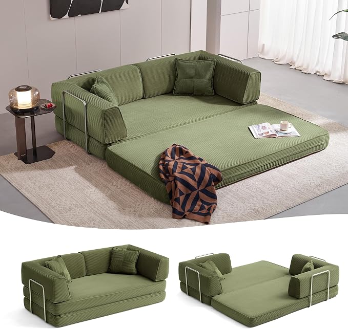 Corduroy Convertible Sofa Bed