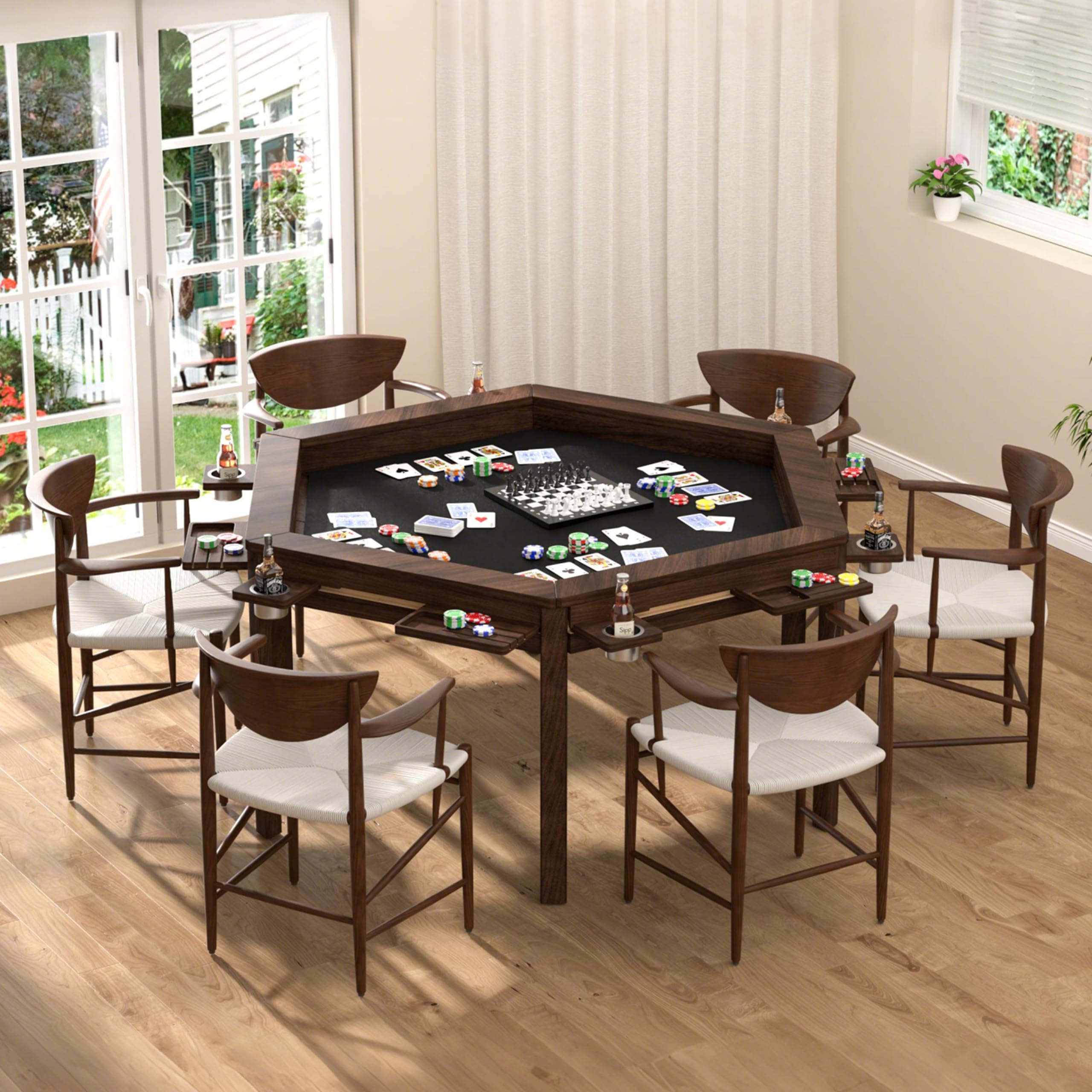 Hexagonal Board Game Table