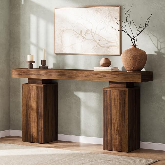 63-Inch Farmhouse Console Table