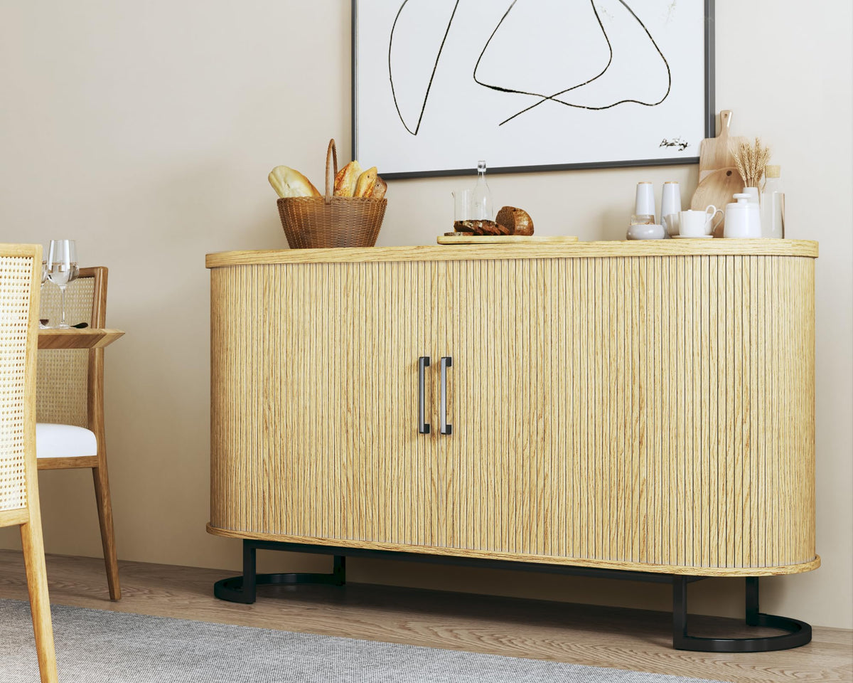 Fluted Tambour Sideboard