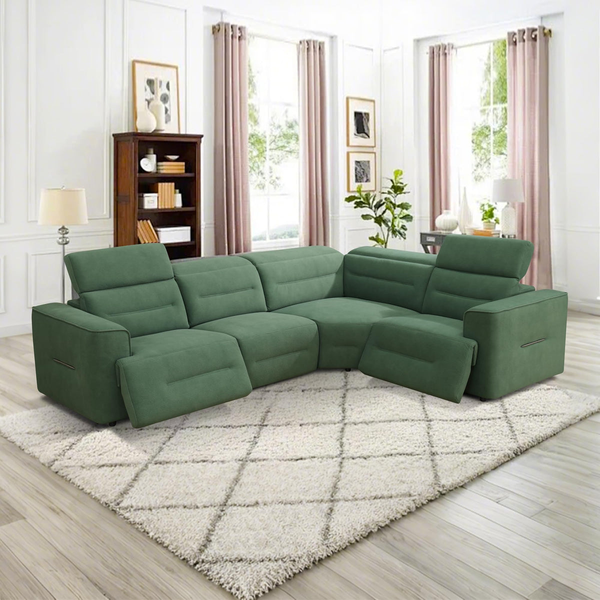 Power Reclining Sectional Sofa