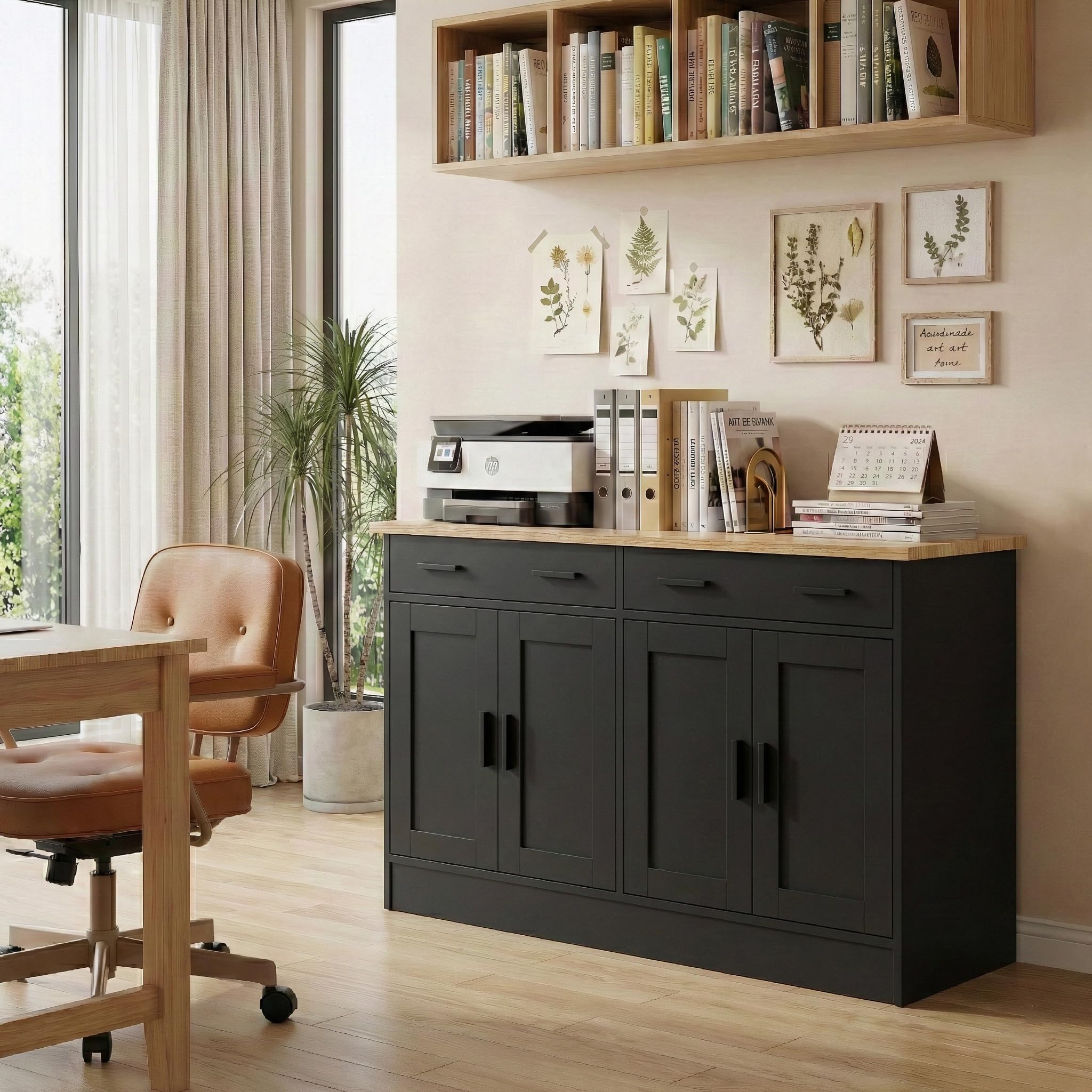 53" Buffet Cabinet with Storage