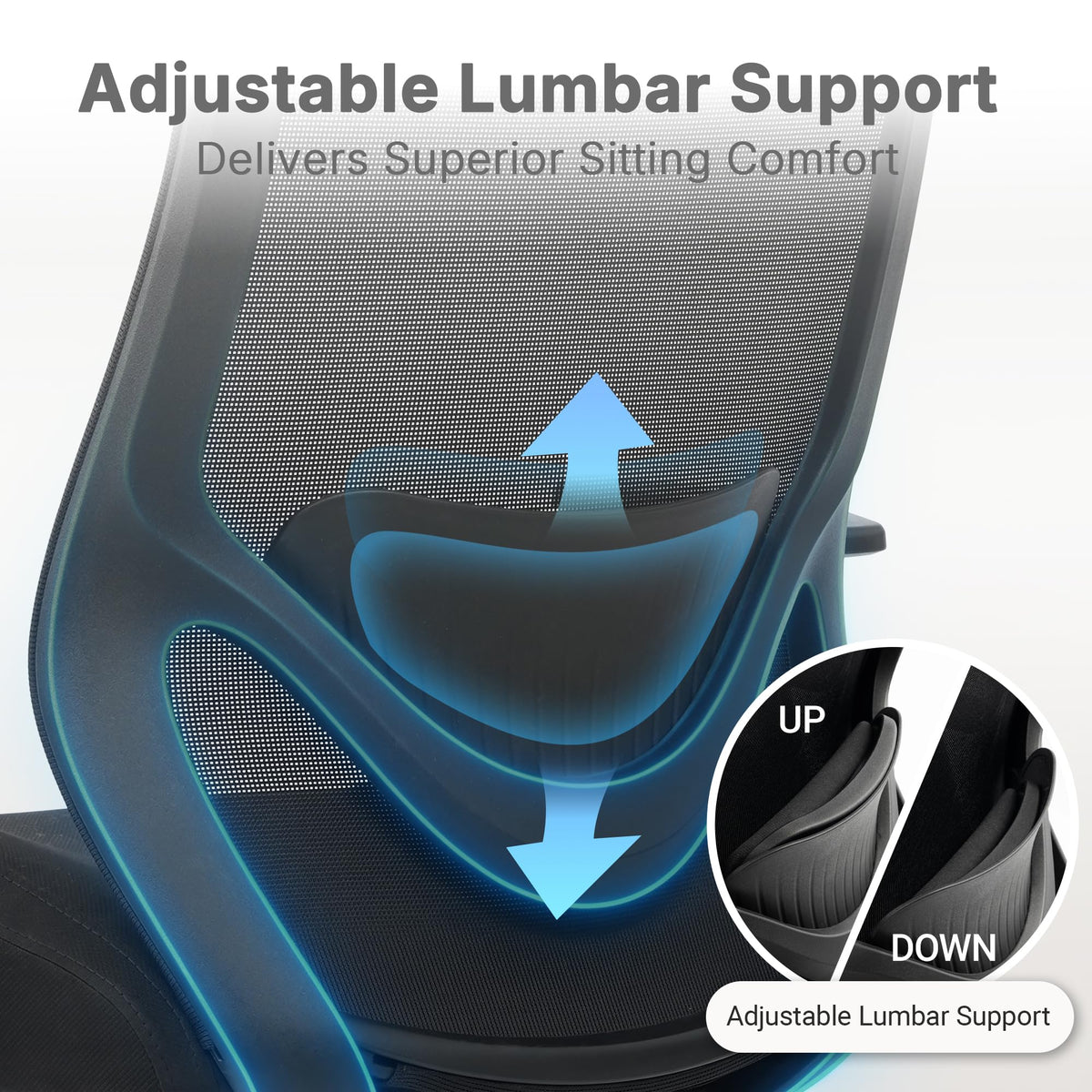 Big and Tall Drafting Chair, 400lbs Heavy Duty Chair for Standing Desk