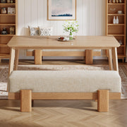 55-Inch Upholstered Dining Bench