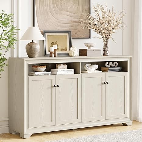 60" Sideboard Buffet Cabinet with Storage