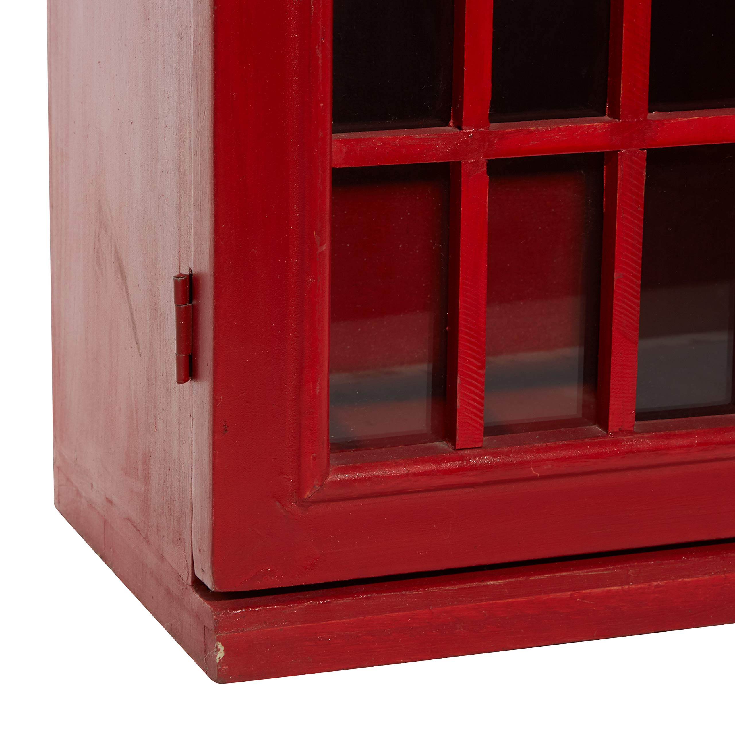 London Telephone Booth Storage Cabinet