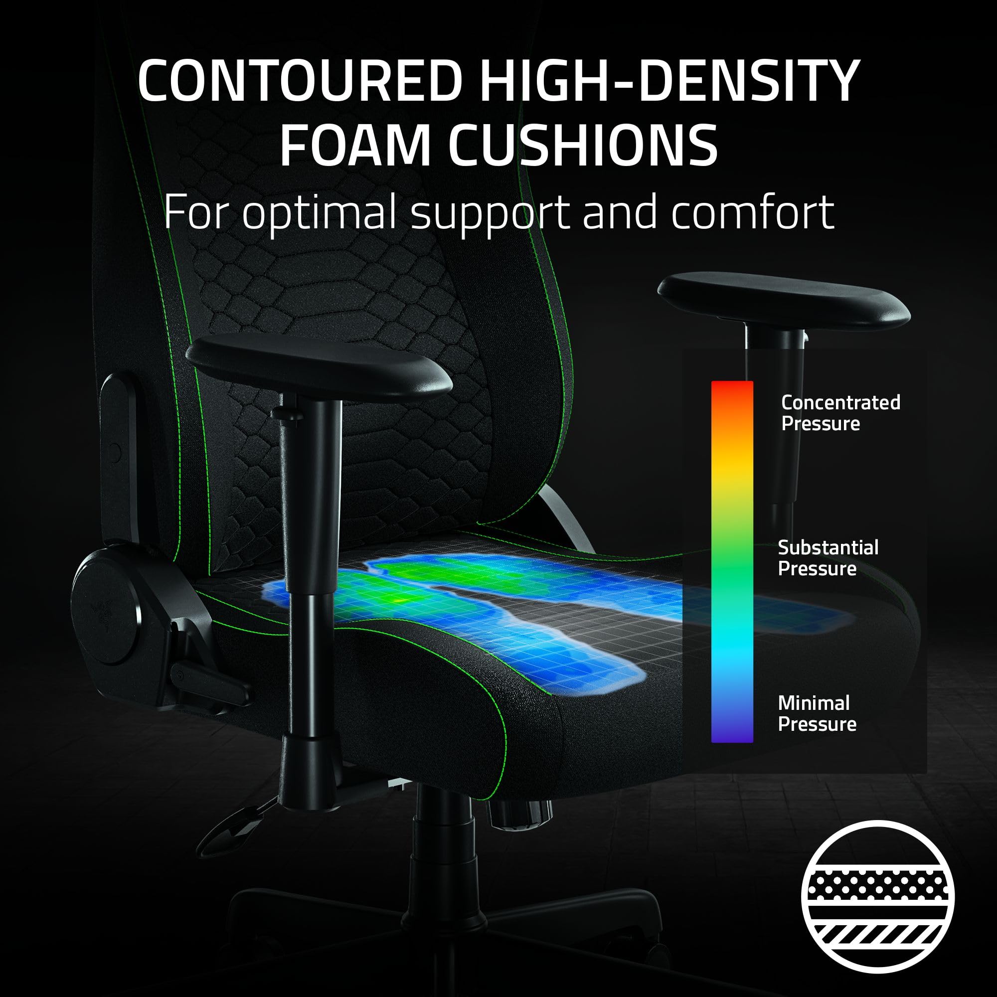 Ergonomic Gaming Chair with Lumbar Support