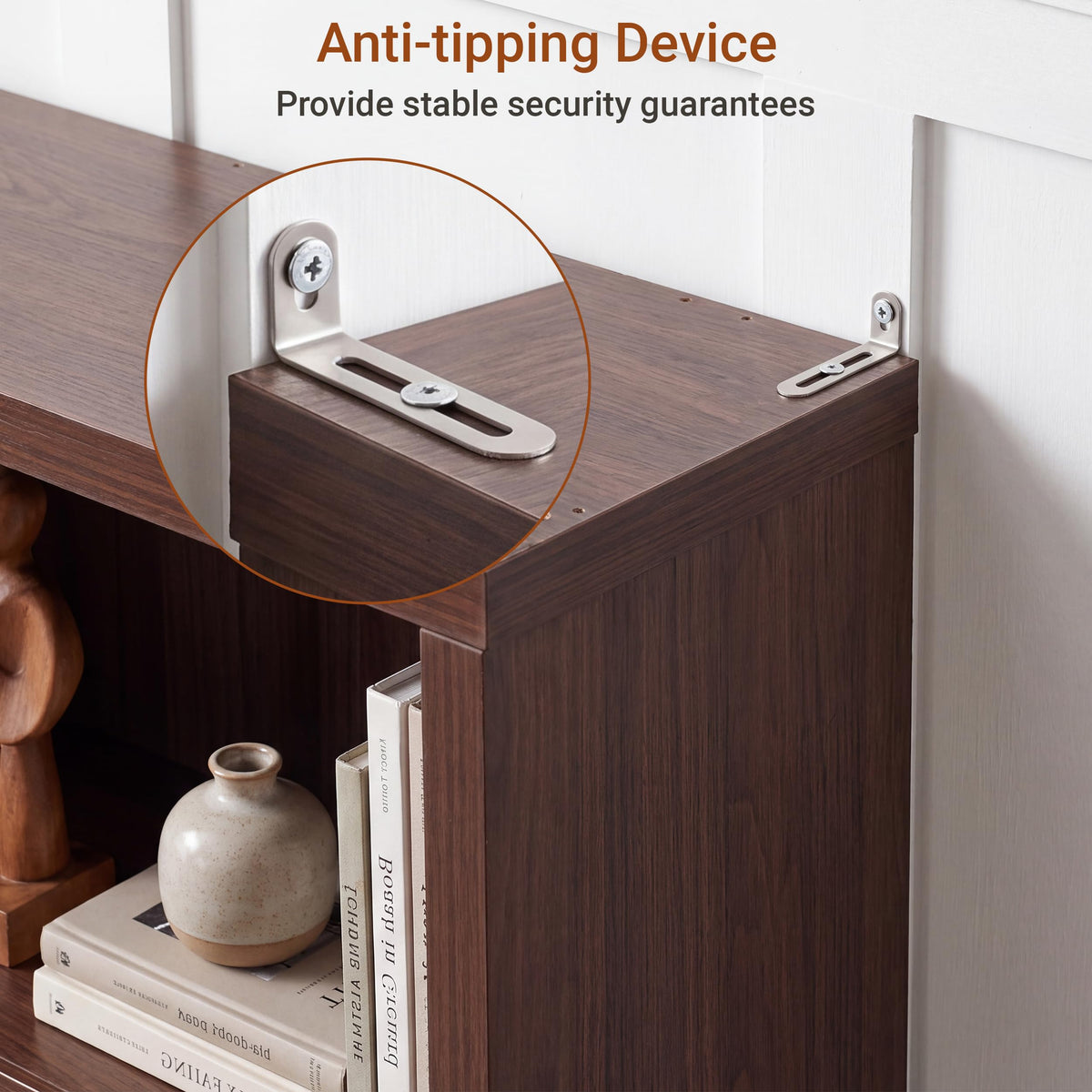 5-Tier Rotating Bookcase