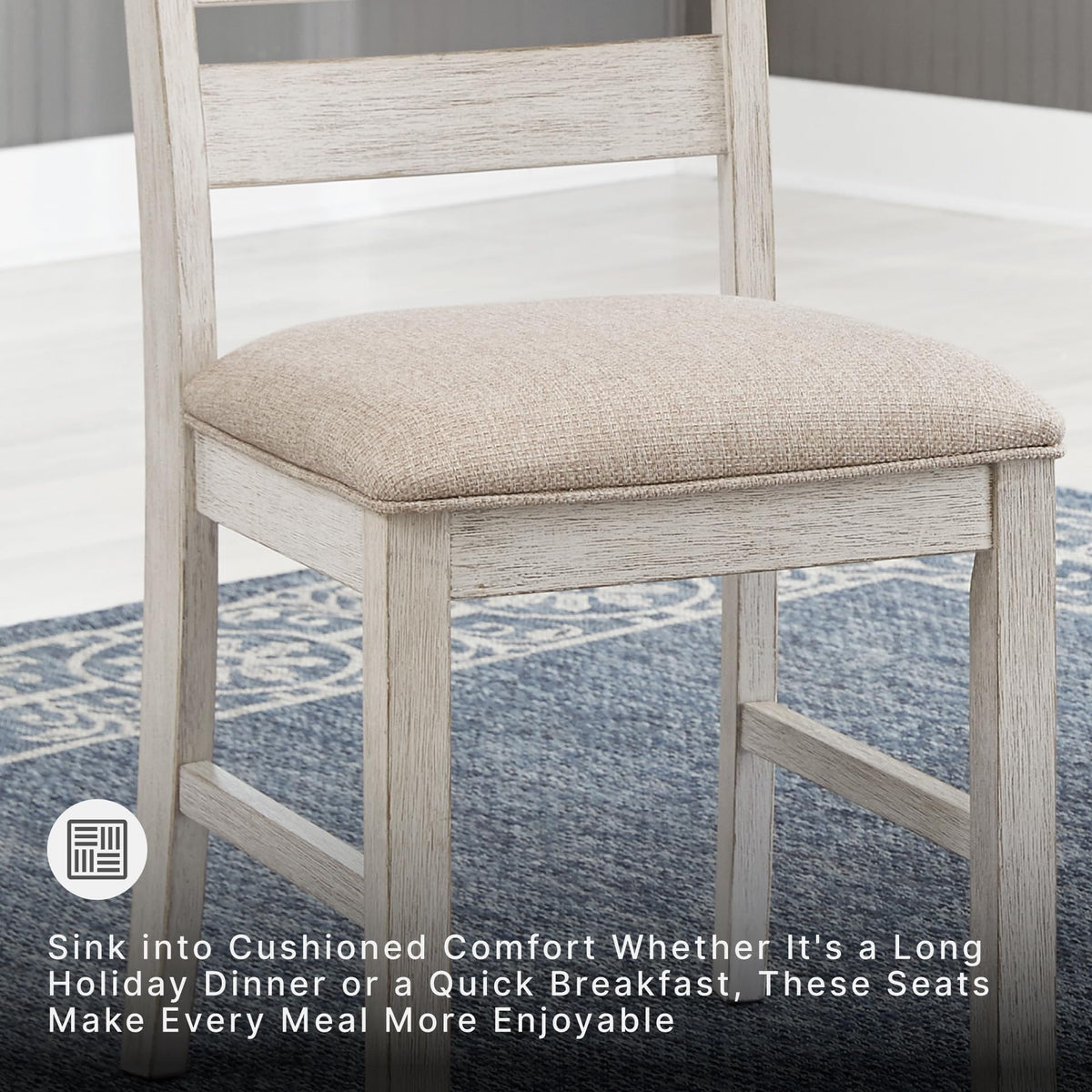 7-Piece Farmhouse Dining Set
