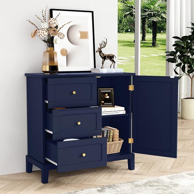 3-Drawer Accent Storage Cabinet