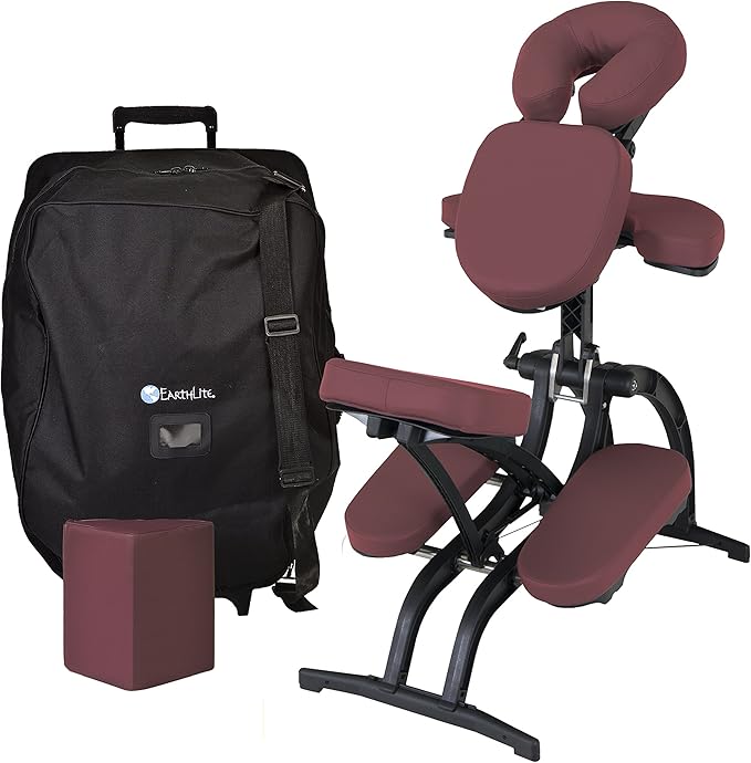 Portable Massage Chair – Adjustable Foldable Spa Chair with Carry Case