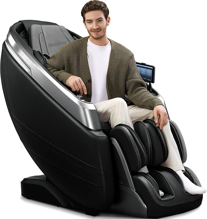 4D Full Body Massage Chair with SL-Track & Zero Gravity