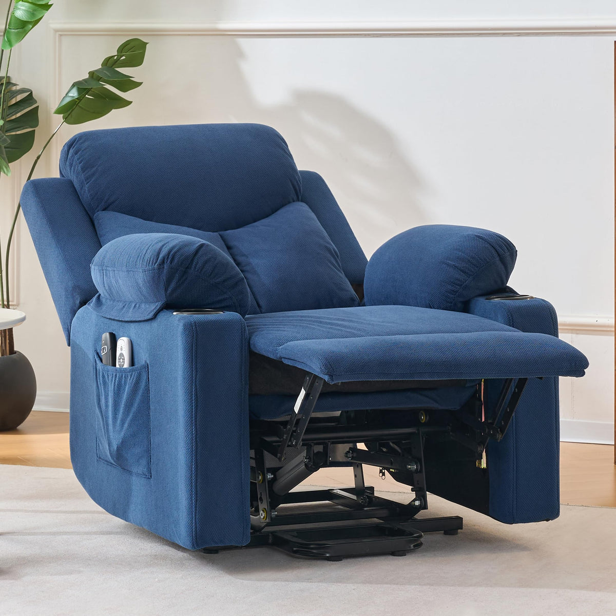 Ketaiyou Power Lift Recliner Chair with Massage and Heat for Elderly