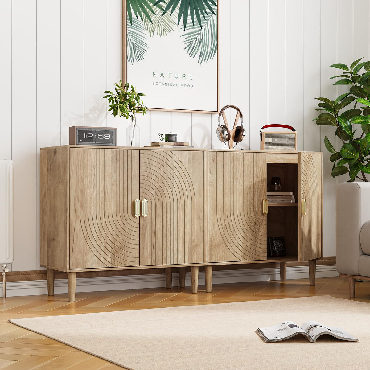 White Buffet Sideboard Cabinet