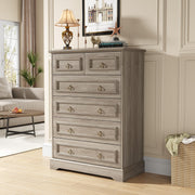 6-Drawer Vintage Farmhouse Dresser