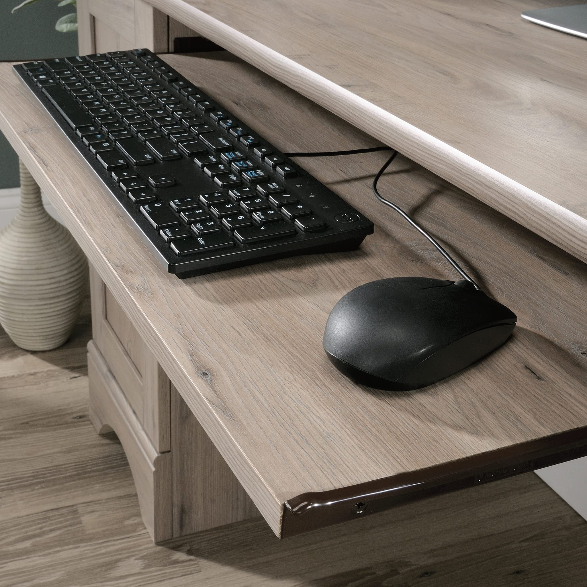 Sauder Miscellaneous Office Home Office Desk, Laurel Oak Finish