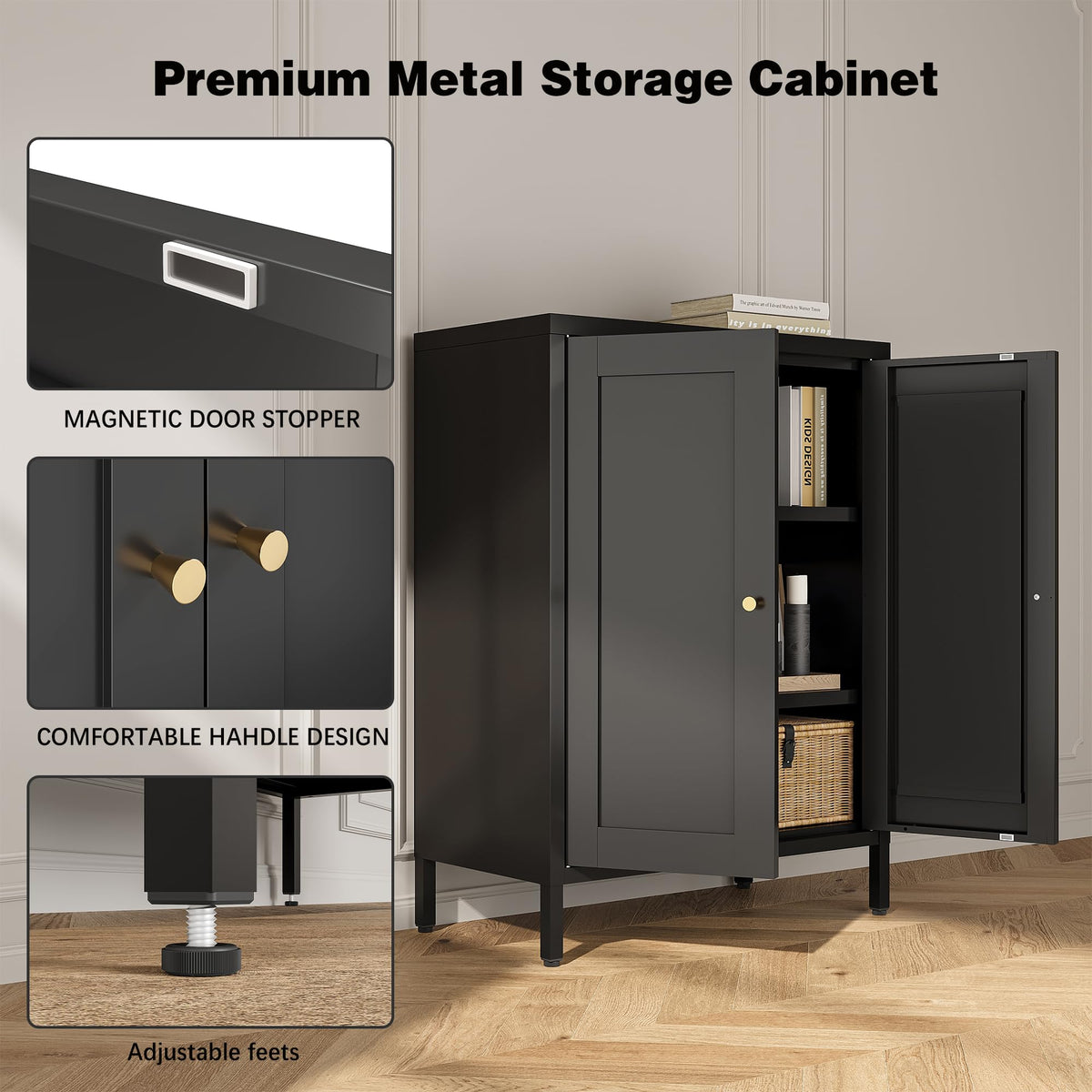 2-Door Metal Storage Cabinet