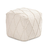 Handmade Pouf Ottoman Footrest