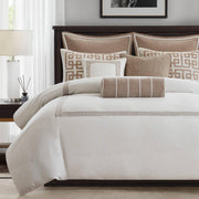 Embroidered King Comforter Set, 9-Piece