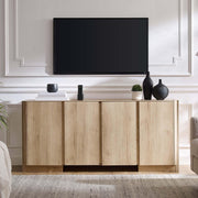 66-Inch Sideboard Buffet Cabinet with Adjustable Shelves