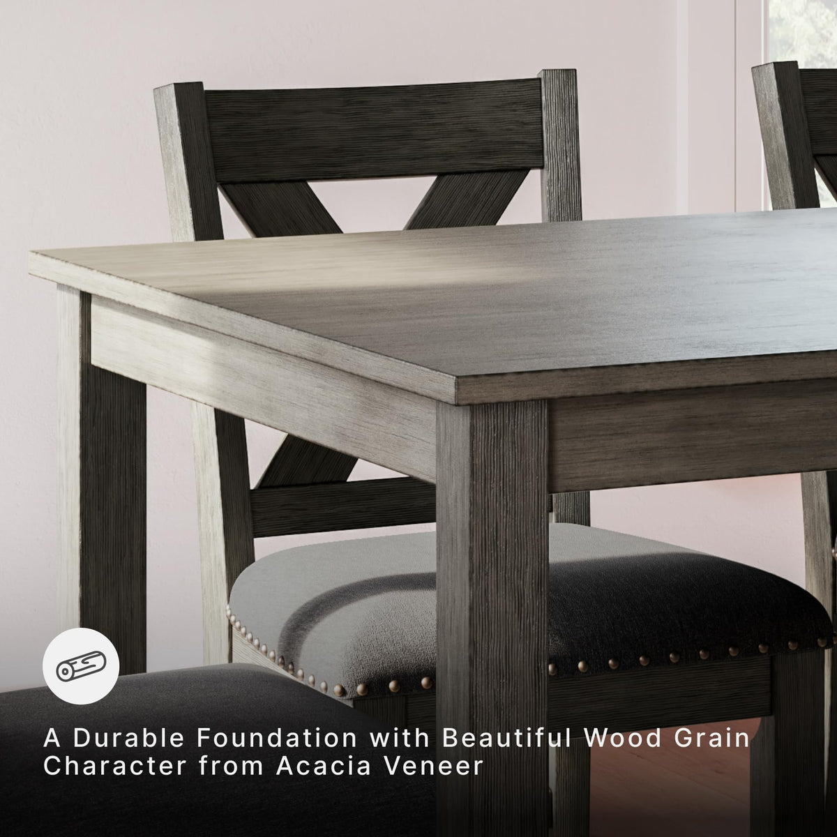 7-Piece Counter Height Dining Set