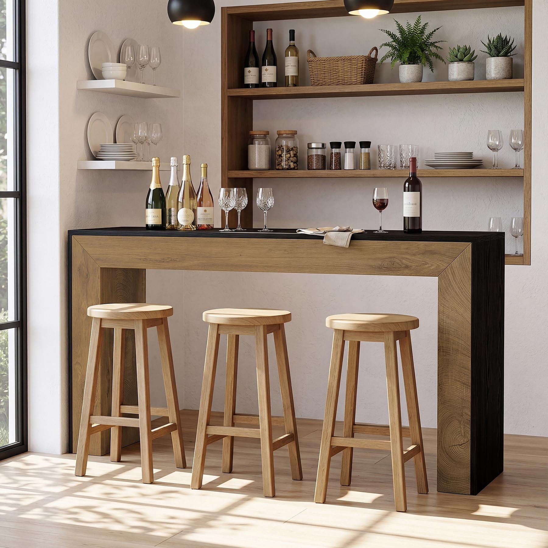 63" Modern Bar Table