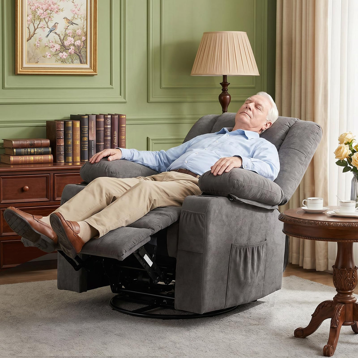 Swivel Massage Recliner
