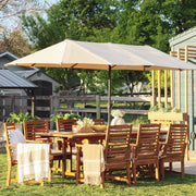 Extendable Outdoor Acacia Wood Dining Table