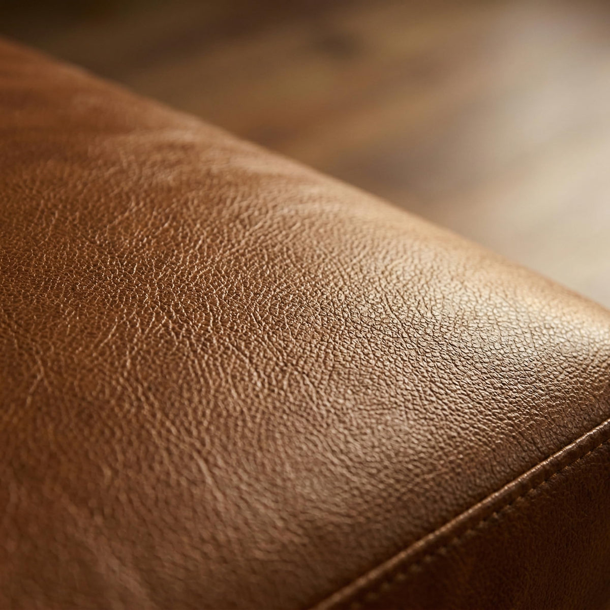 Tufted Faux Leather Accent Chair