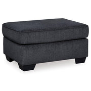 Rectangular Chenille Ottoman