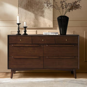 Mid-Century 7-Drawer Dresser