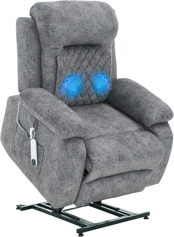 Dual Motor Massage Lift Recliner