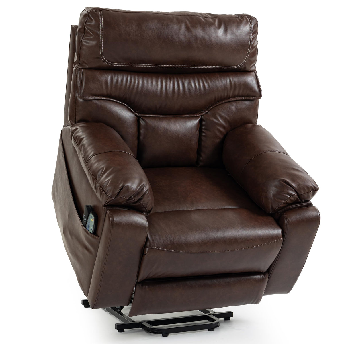 400LBS Oversized Power Lift Recliner with Extended Footrest For Big/Tall