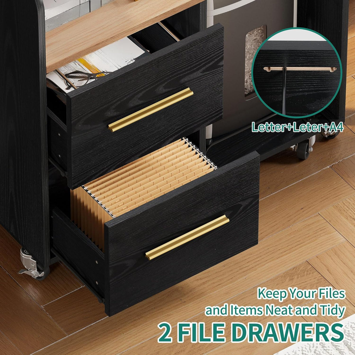 File Cabinet with Charging Station