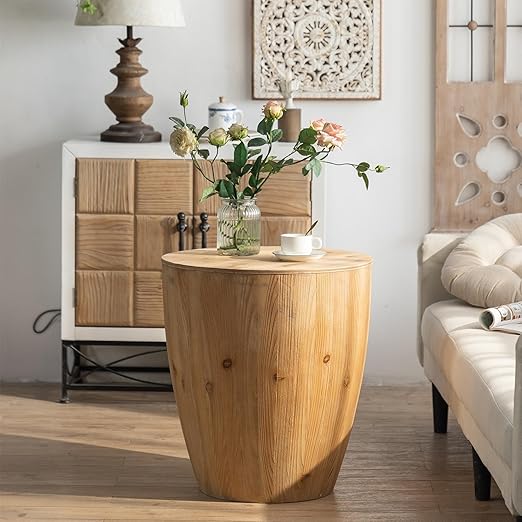 Barrel Drum Coffee Table