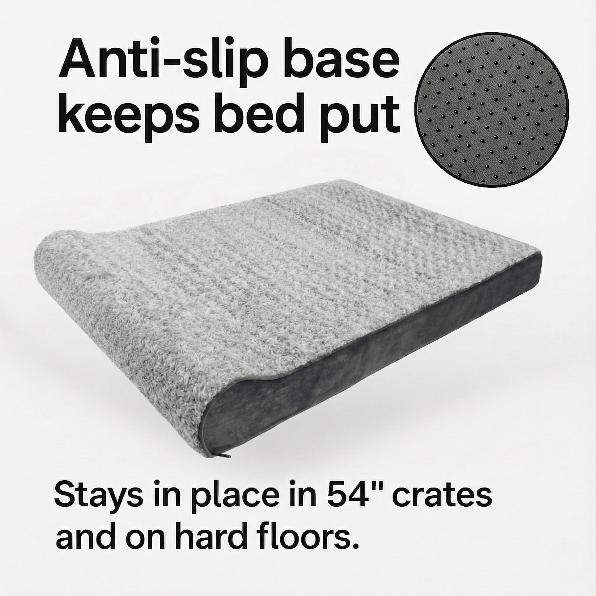 Orthopedic Dog Bed – 45D Memory Foam, XXL