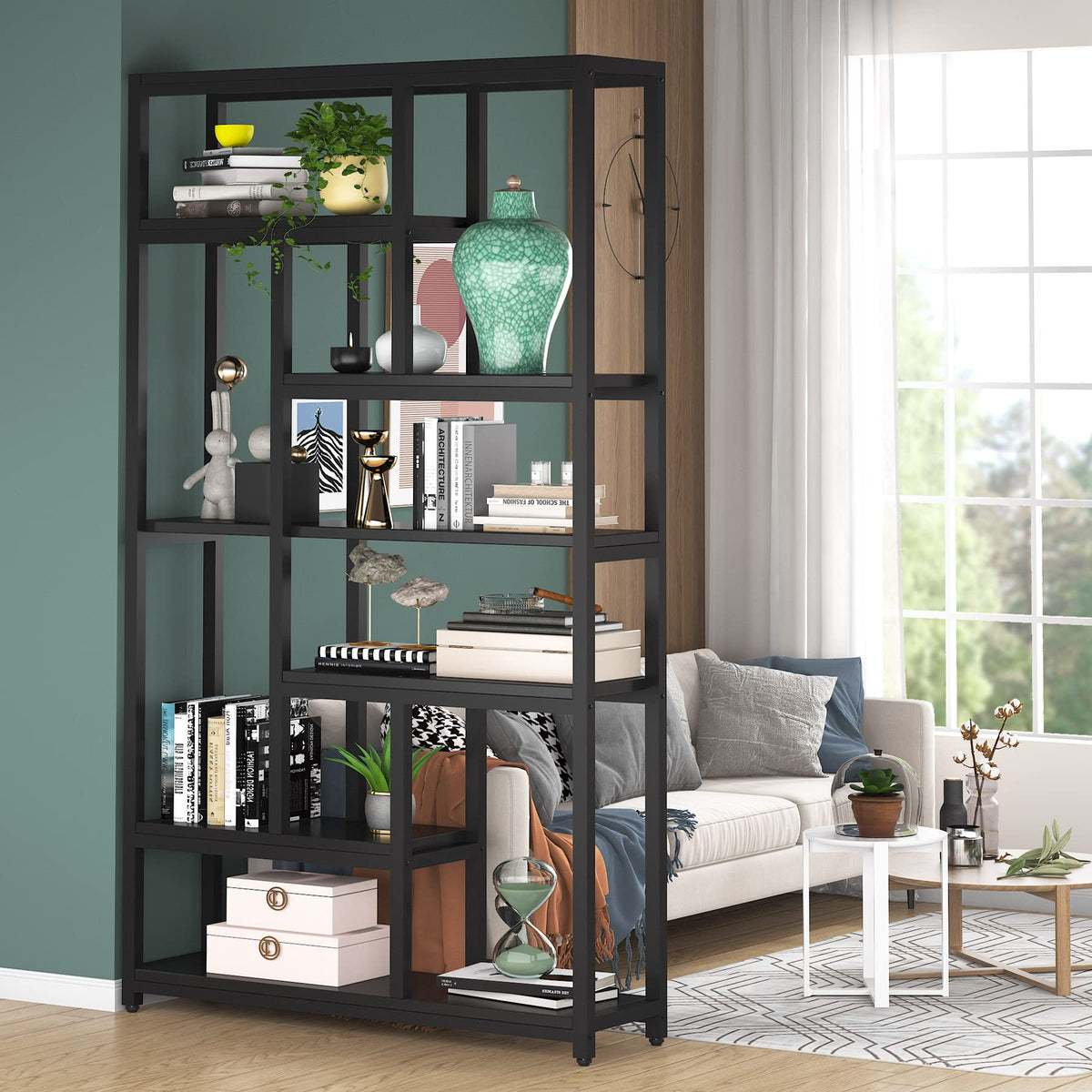 7-Tier Open Bookcase