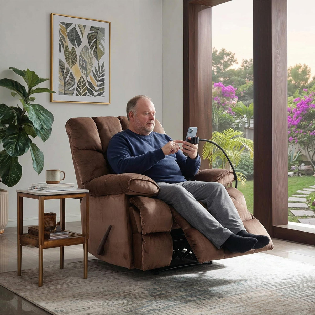 Oversized Manual Recliner