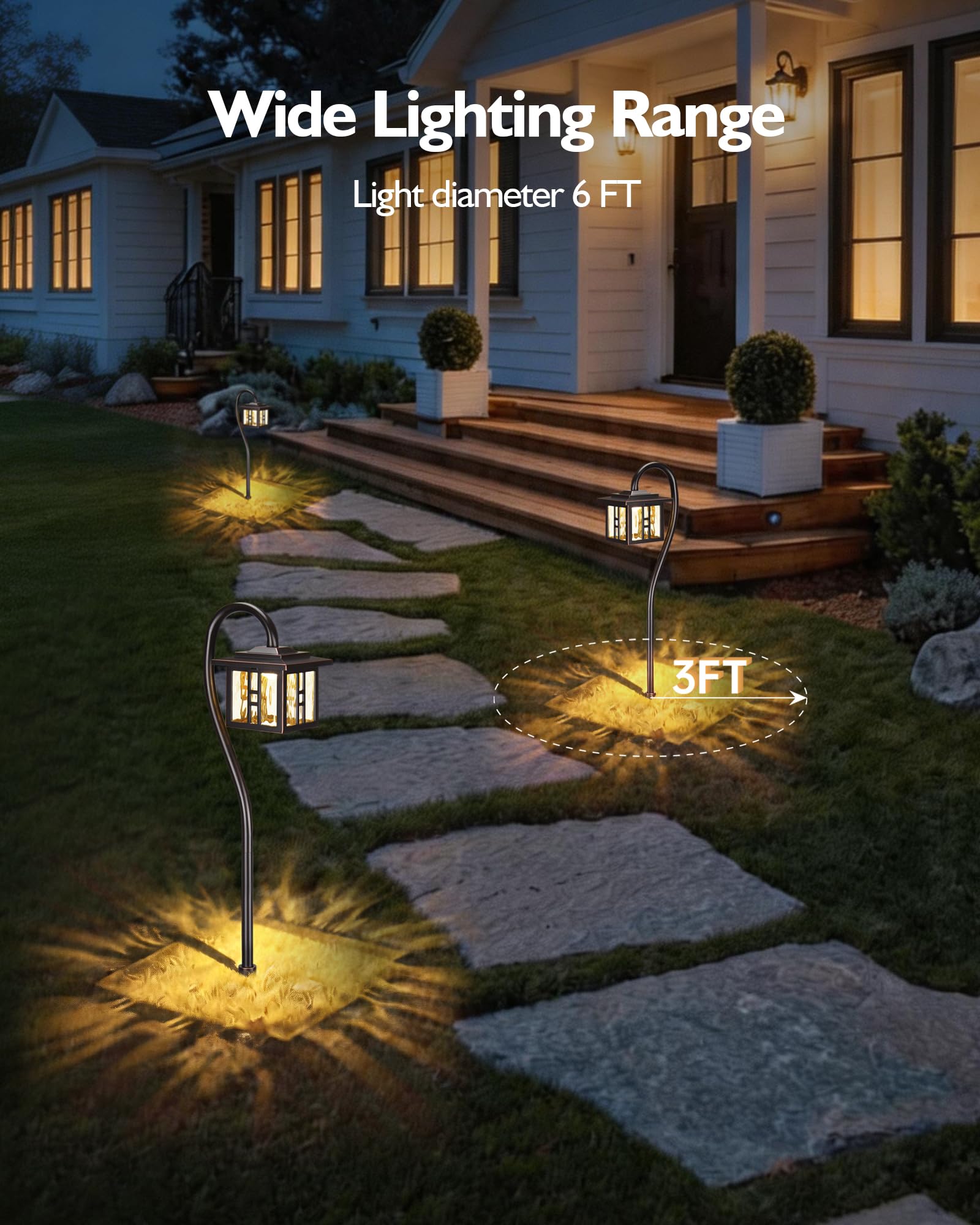 Low Voltage LED Pathway Lights – 4 Pack