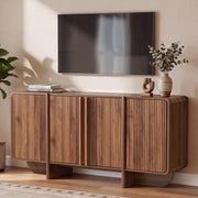 Fluted 4-Door Sideboard