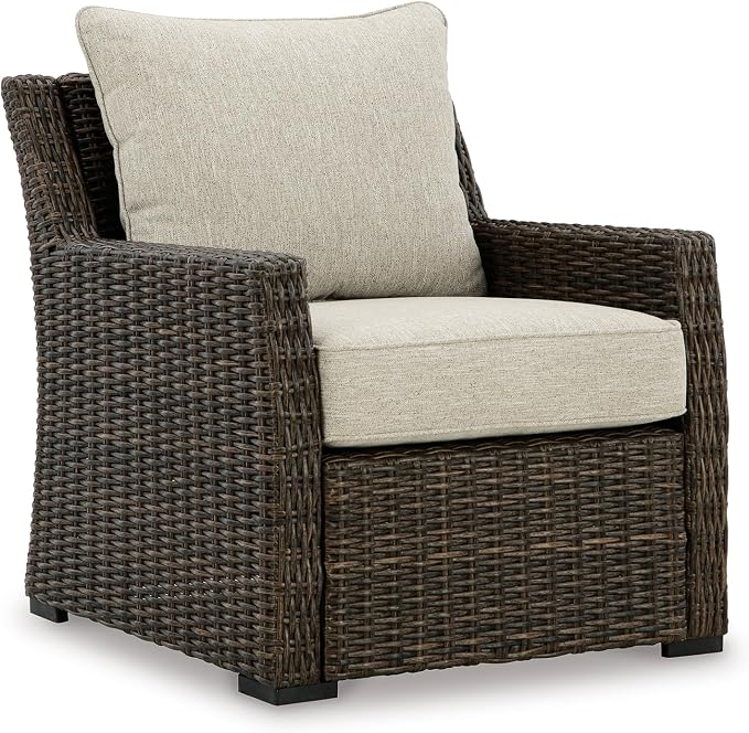 3-Piece Wicker Patio Sectional with Bench