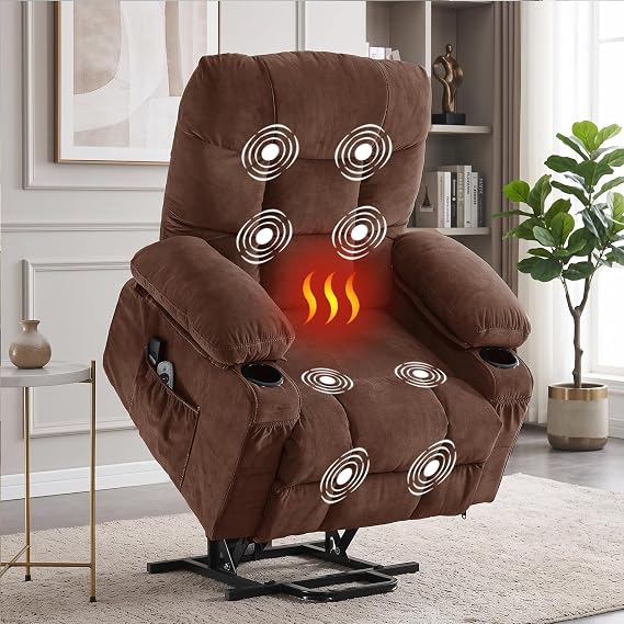 Heated Massage Lift Recliner